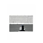 Toshiba Uyumlu Satellite L655-1Kd, L655-1Kj, L655-1Kp, L655-1Kq Klavye Tr Beyaz