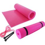 Tosima Pilates Minderi Pilates Lastiği Atlama İpi Set 3 Parça Pilates Seti