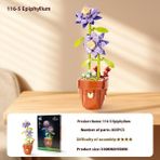 Tosont ile Uyumlu Aeonium Yapı Taşları Yaratıcı Montaj Oyuncakları Süsler Kız Hediyesi (Yurt Dışından) - Parçalı Setler