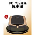 Tost Makinesi Hızlı Pişirme Teknolojisi 1500 Watt Midastech - Çok Renkli