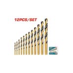 Total 12 Parça Hss Matkap Ucu Set - TACSD0125