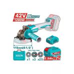 Total 42V Akülü Tașlama Kömürsüz Motor Li-İon Çift Akülü Taglı4128112e