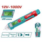 Total Dijital Led Ekranlı Ac Voltaj Dedektörü Tht210003