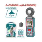Total Dijital Lüx Metre Işık Şiddeti Ölçer TETLU031