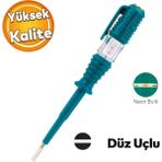Total Kontrol Kalemi 140 Mm Elektrik Priz Faz Voltaj Kontrol Tornavidasi Duz Uclu Tht291408