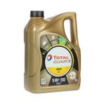 Total Quartz 5W-30 4 lt Motor Yağı + Ford Fiesta 2010-2017 1.4 1.5 TDCi Dizel Filtre Yağ Bakım Seti
