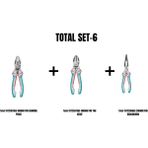 Total Set-6 (180MM Pro Kombine PENSE+180MM Pro Yan KESKİ+200MM Pro Kargaburnu) - yok - Mavi