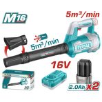 Total Tablı168082e Li-Ion Çift Akülü 16V Hava Üfleme Makinesi
