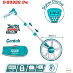 Total Tmt19923 Tekerlekli Dijital Ekranlı Mesafe Arazi Ölçer 320Mm Hassas Ölçüm Cihazı Katlanabilir