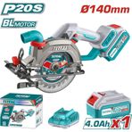 Total Tslı14021 P20S Li-Ion 20V 4.0Ah Akülü Daire Testere