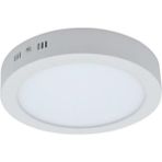 Totan 24W Yuvarlak Sıva Üstü LED Panel Beyaz Işık Uzun Ömürlü Metal Kasa