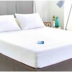 Totem Pamuklu Micro Fitted Full Kenar Su Sıvı Geçirmez Alez - 180 x 200 cm - Beyaz