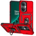 Tothedu Nord N30/OnePlus Nord CE 3 Lite 5G/Oppo A98 5G/K11X CPH2515 için Kılıf Slayt Kamera Kapaklı Kılıf, Dahili 360° Dönebilen Destek Çubuğu Manyetik Darbeye Dayanıklı Telefon Kılıfı, OnePlus Nord