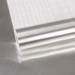 TOTIO Gümüş yapışkan folyo, gümüş, kendinden yapışkanlı duvar kağıdı, gerçekçi desen, paslanmaz çelik, su ve yağa dayanıklı, düz vinil mobilya folyosu, 40 cm x 3 m, eski mobilyalar için dekoratif folyo