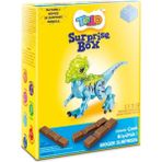 Toto Fındık Kremalı Sütlü Çikolatal 3X15 gr Oyuncak Hediyeli Sürpriz Box-Erkek - 1 Adet