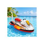 TOTTERİQ Çocuklar İçin Şişme Jet Ski Havuz Oyuncağı – Yazlık Su Eğlence Botu