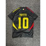 Totti 10 Özel Tasarım Roma Forması - Siyah