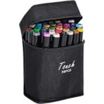 Touch Çift Uçlu Marker Kalem 36'lı Çantalı (Standsız)