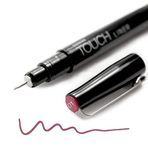 TOUCH LINER TEKNİK ÇİZİM KALEMİ 0.1MM KOYU KIRMIZI