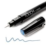TOUCH LINER TEKNİK ÇİZİM KALEMİ 0.1MM KOYU MAVİ