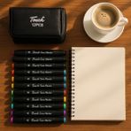 Touch Marker Marker Kalem seti 12'li Touch Marka 12'li Set