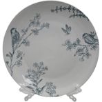 Touch Me Porselen Ocean Bird Servis Tabağı 27 Cm 3 Adet