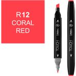 Touch R12 Coral Red Twin Marker