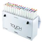 Touch Twin Brush Marker Fırça Uçlu Marker Seti 60 RENK SET A
