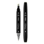 Touch Twin Brush Marker GY232 Grayish Green Pale Teknik Çizim Kalemi