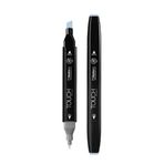 Touch Twin Brush Marker PB272 Grayish Blue Pale Teknik Çizim Kalemi