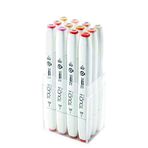 Touch Twın Brush Marker Set 12 Renk Ten Tonları