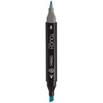 Touch Twin Brush Marker Y225 Olive Green Dark Teknik Çizim Kalemi