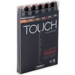 Touch Twın Marker 6Lı Set Ahşap Renkleri