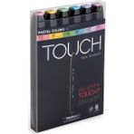 Touch Twın Marker 6Lı Set Pastel Renkleri