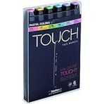 Touch Twin Marker Florasan Colors Set 6 Adet Keçeli Kalem