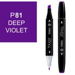 Touch Twin Marker P81 Deep Violet Teknik Çizim Kalemi