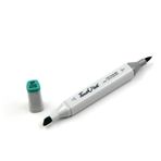 Touchliit BG57 Turquoise Green Light Çift Taraflı Marker Kalem