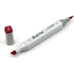 Touchliit Çift Taraflı Vivid Red R4 Marker Kalem