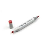 Touchliit F121 Fluorescent Coral Red Çift Taraflı Marker Kalem