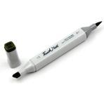 Touchliit GY235 Sap Green Çift Taraflı Marker Kalem