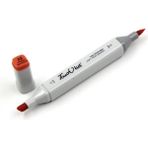 Touchliit R22 French Vermillion Çift Taraflı Marker Kalem