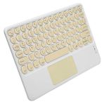 Touchpad Uyumlu Klavye Slim Wifi Q Klavye - 001-Renkli