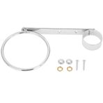 TOUISEDGI Stainless Steel Hands Hair Dryer Holder Blow Dryer Organizer for Home Bathroom