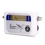 TOUISEDGI TV Sinyal Bulucu, Mini Bulucu Dijital Anten Karasal TV Anteni Sinyal Gücü Ölçer Dedektör Alıcısı 12,5 × 6,4 × 3,5 Cm