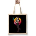 Touko Sakurai Retro Back Bez Çanta Uzun Saplı - Açık Bej - 40 X 40