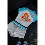 Toum Winx Bloom Turuncu Şort T-shirt Takım