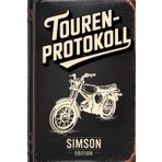 Tourenprotokoll Simson S51 Edition: Logbuch für Mopedfahrer zum Eintragen von Touren, Wartungen, Reperaturen und Kraftstoffverbrauch