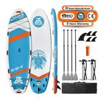 Tourus TS-MB01 457x140x20 cm Multi Player Dev Şişme SUP Board – 500 Kg Taşıma Kapasiteli 4 Kişilik Aile & Grup Paddle