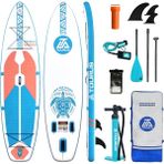 Tourus TS-SR01 320X81X15 cm Çok Yönlü Sup Board Paddle Board Pompa Sırt Çantası - Mavi