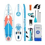 Tourus Ts-Sr01 Şişme Sup Board 320X81x15 Cm – Stand Up Paddle Board Seti, Pompa Ve Taşıma Sırt Çantalı Paddle Board